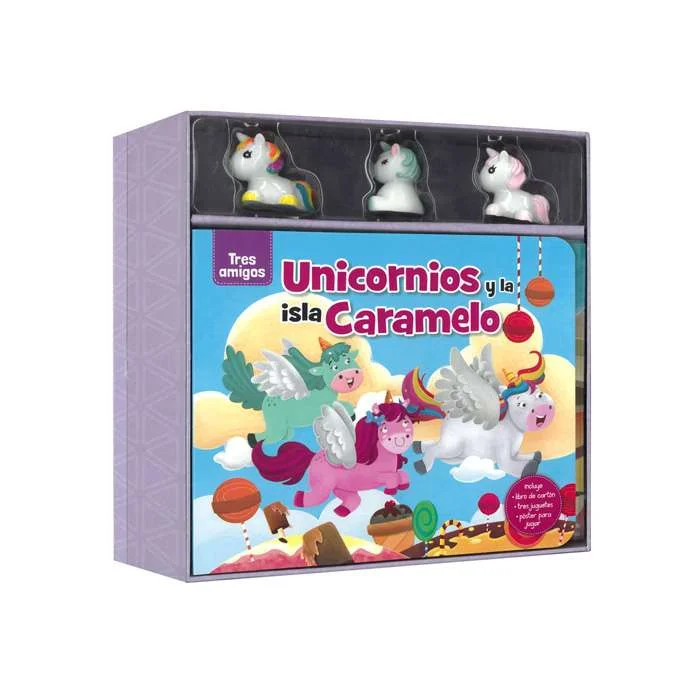 Unicornios y La Isla Caramelo – Colección Tres Amigos