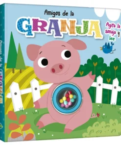Agita la sonaja y lee amigos de la granja
