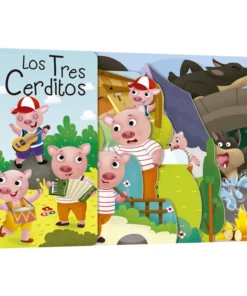 Los Tres Cerditos – Libro Troquelado
