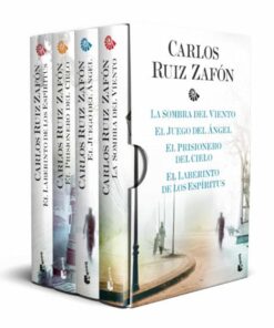Estuche Tetralogía La Sombra del Viento Carlos Ruiz Zafón