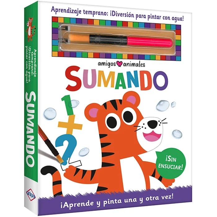 Sumando- pinta con agua