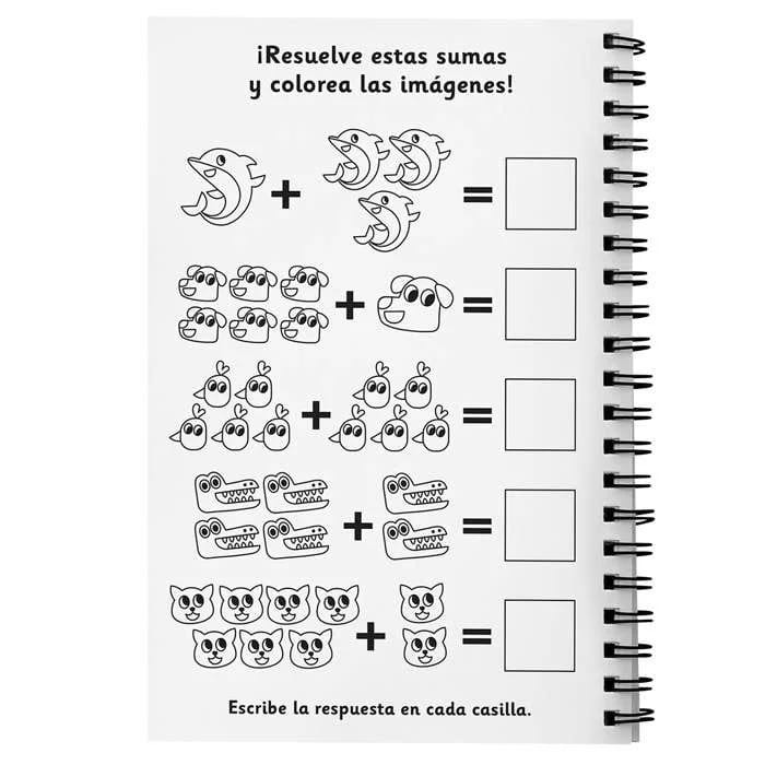 Sumando- pinta con agua - Imagen 3